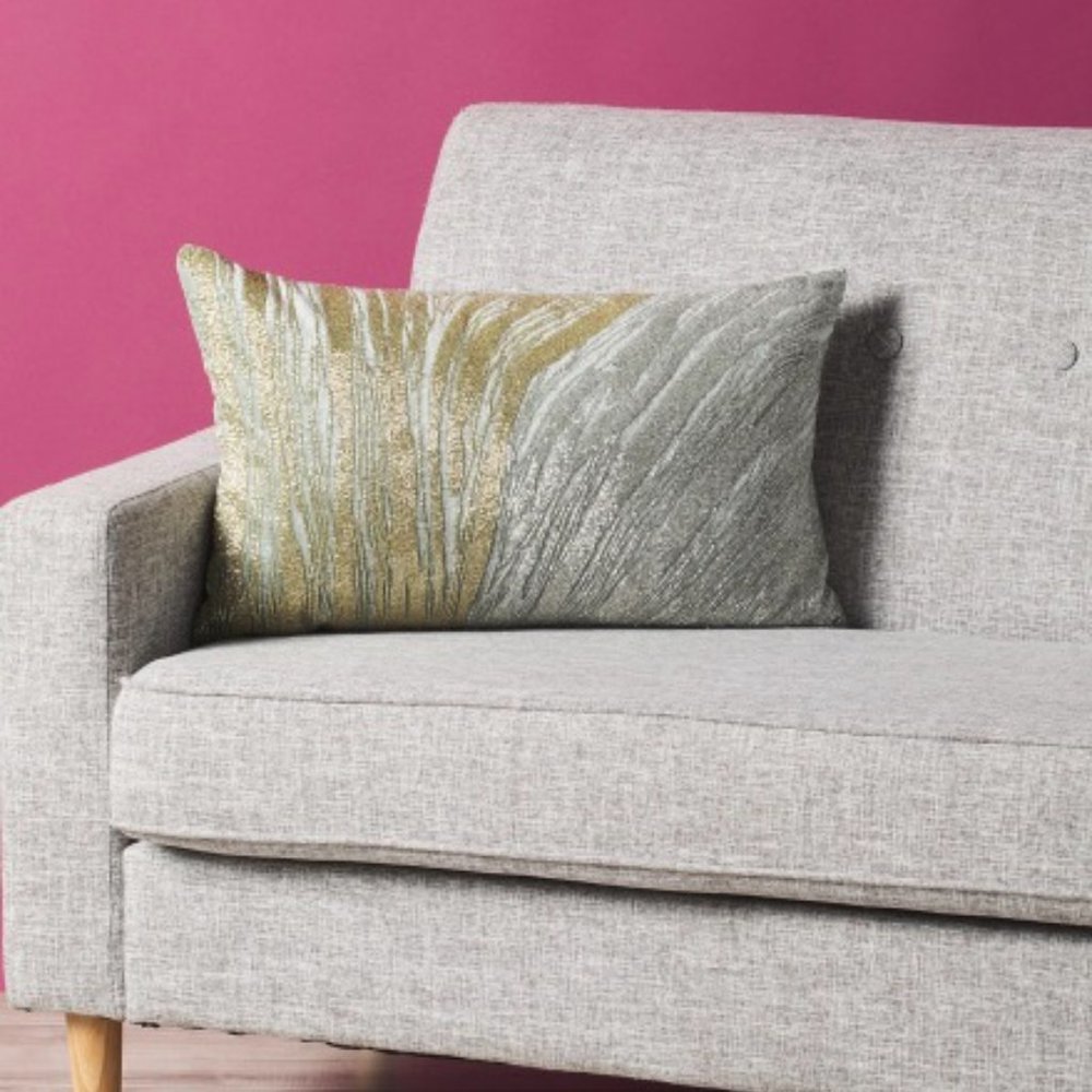 Callisto Home Velvet & Beaded Accent Pillow